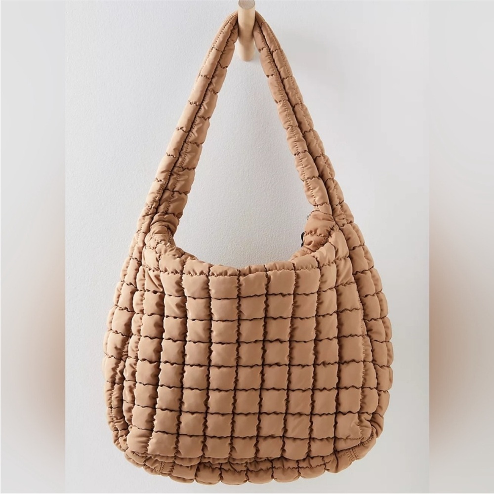 FREE PEOPLE Quilted carryall Bag